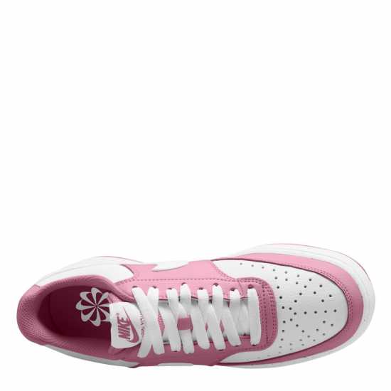 Nike Court Vision Low Next Nature Trainers Бяло/Розово КБ 