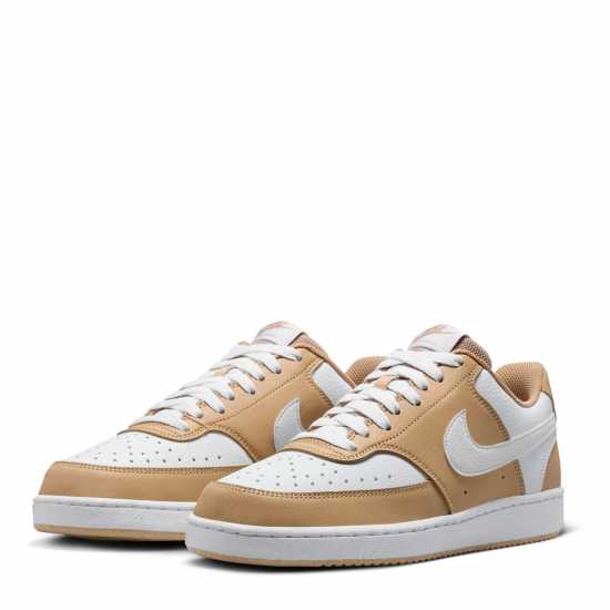Nike Court Vision Low Next Nature Trainers Бяло/Коноп CB 