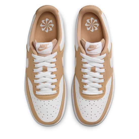 Nike Court Vision Low Next Nature Trainers Бяло/Коноп CB 
