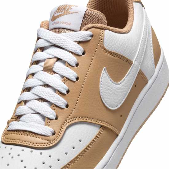 Nike Court Vision Low Next Nature Trainers Бяло/Коноп CB 
