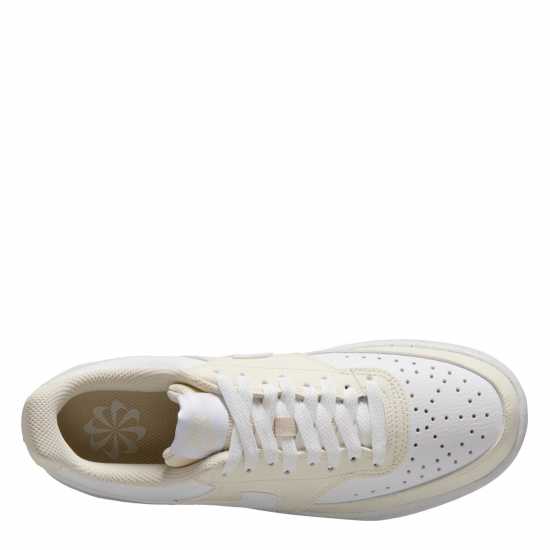 Nike Court Vision Low Next Nature Trainers Кокос/Бял Найк Обувки
