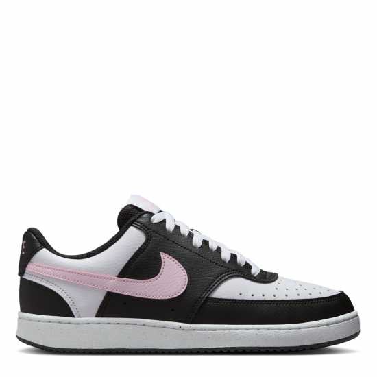 Nike Court Vision Low Next Nature Trainers Бяло/Черно/Розово Найк Обувки