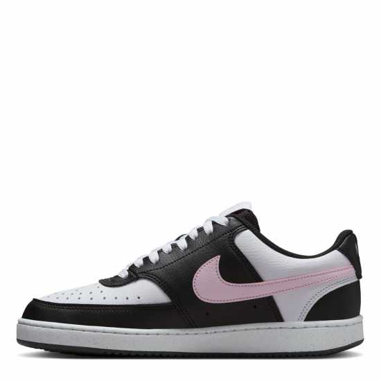 Nike Court Vision Low Next Nature Trainers Бяло/Черно/Розово Найк Обувки