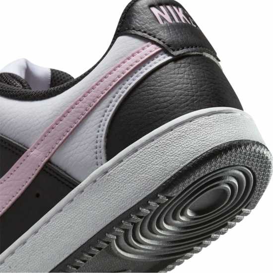 Nike Court Vision Low Next Nature Trainers Бяло/Черно/Розово Найк Обувки