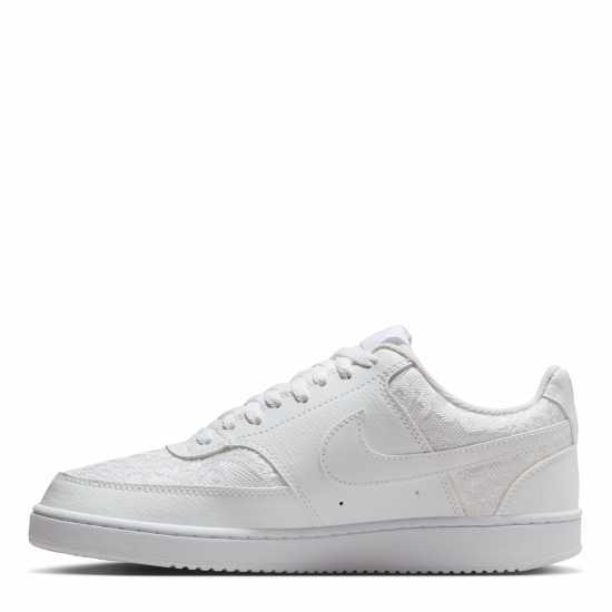 Nike Court Vision Low Next Nature Trainers Бяло/Текст Лео Найк Обувки