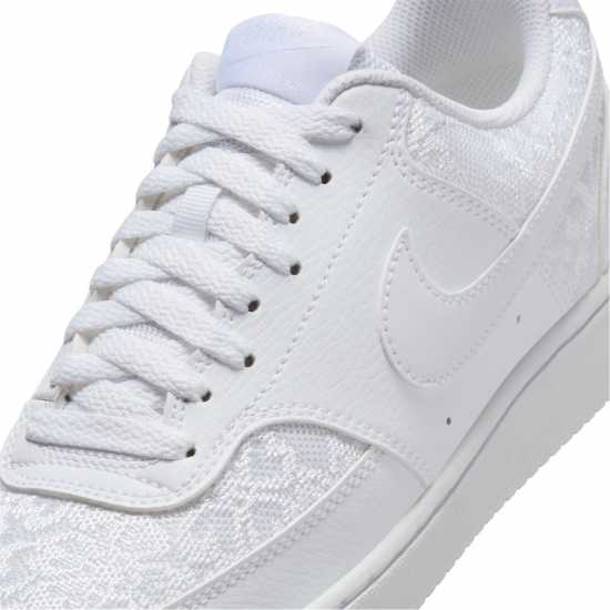 Nike Court Vision Low Next Nature Trainers Бяло/Текст Лео Найк Обувки