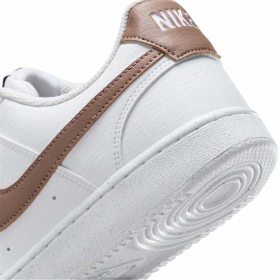 Nike Court Vision Low Next Nature Trainers Бяло/Кафяво Найк Обувки