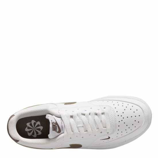 Nike Court Vision Low Next Nature Trainers Бяло/Кафяво Найк Обувки
