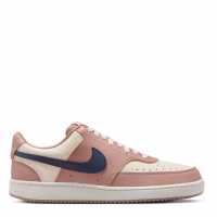 Nike Court Vision Low Next Nature Trainers Prtcl Pink/Navy 