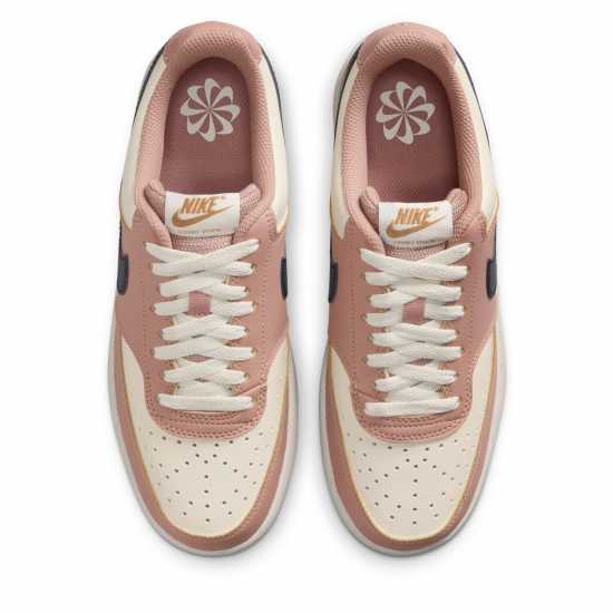Nike Court Vision Low Next Nature Trainers Prtcl Pink/Navy Nike Court Vision Low Next Nature Trainers Prtcl Pink/Navy