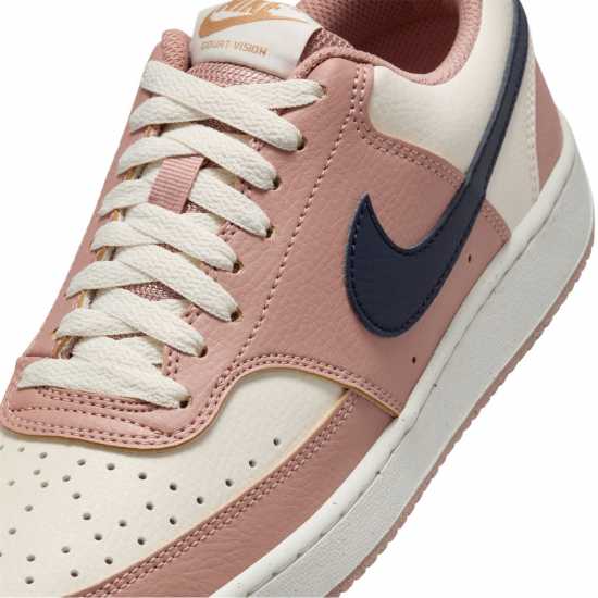 Nike Court Vision Low Next Nature Trainers Prtcl Pink/Navy Nike Court Vision Low Next Nature Trainers Prtcl Pink/Navy