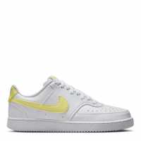 Nike Court Vision Low Next Nature Trainers Меко жълто/Бяло 