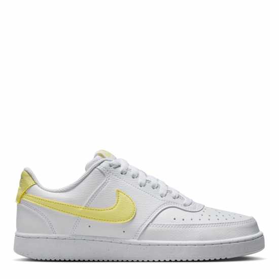 Nike Court Vision Low Next Nature Trainers Меко жълто/Бяло Nike Court Vision Low Next Nature Trainers Меко жълто/Бяло