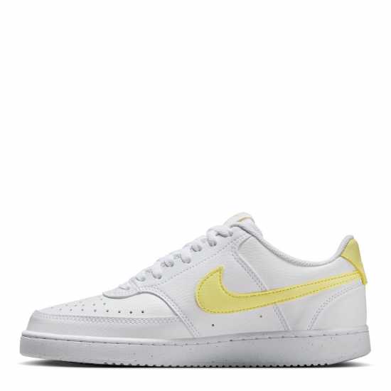 Nike Court Vision Low Next Nature Trainers Меко жълто/Бяло Nike Court Vision Low Next Nature Trainers Меко жълто/Бяло