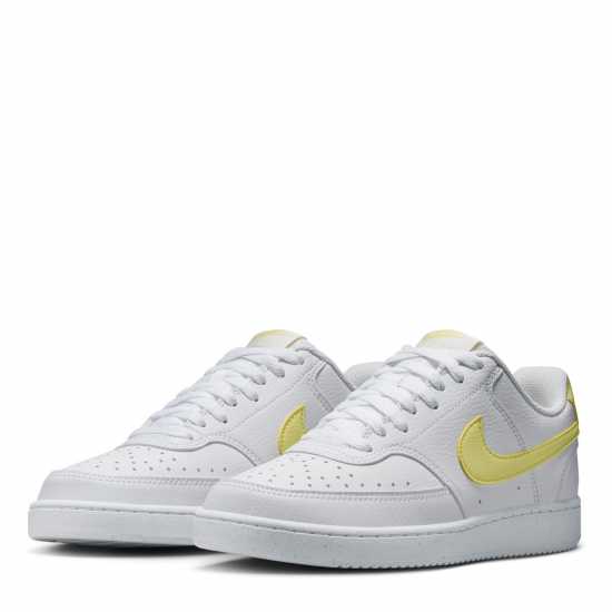 Nike Court Vision Low Next Nature Trainers Меко жълто/Бяло Nike Court Vision Low Next Nature Trainers Меко жълто/Бяло