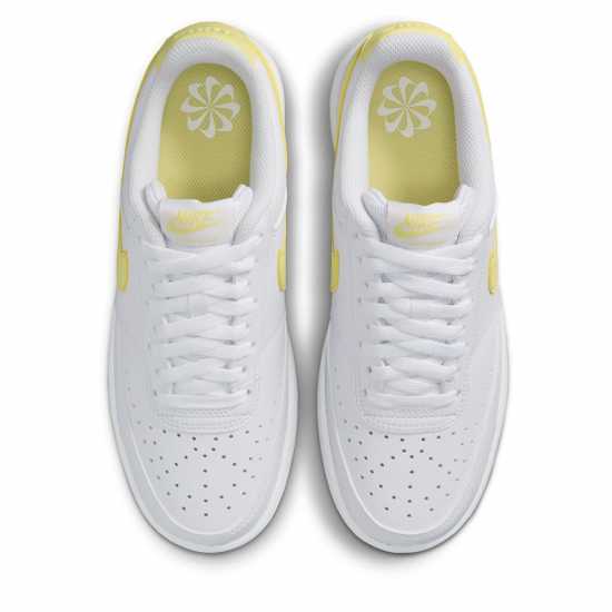 Nike Court Vision Low Next Nature Trainers Меко жълто/Бяло Nike Court Vision Low Next Nature Trainers Меко жълто/Бяло