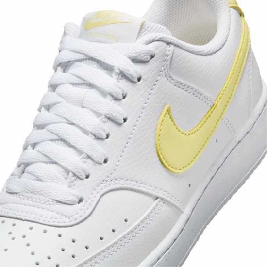 Nike Court Vision Low Next Nature Trainers Меко жълто/Бяло Nike Court Vision Low Next Nature Trainers Меко жълто/Бяло