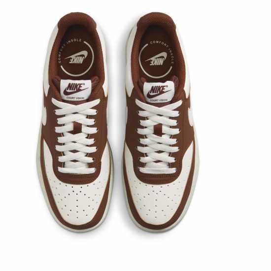 Nike Court Vision Low Next Nature Trainers Cacao/Sail Nike Court Vision Low Next Nature Trainers Cacao/Sail