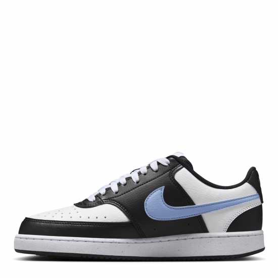 Nike Court Vision Low Next Nature Trainers Черно/Албена бяло Найк Обувки