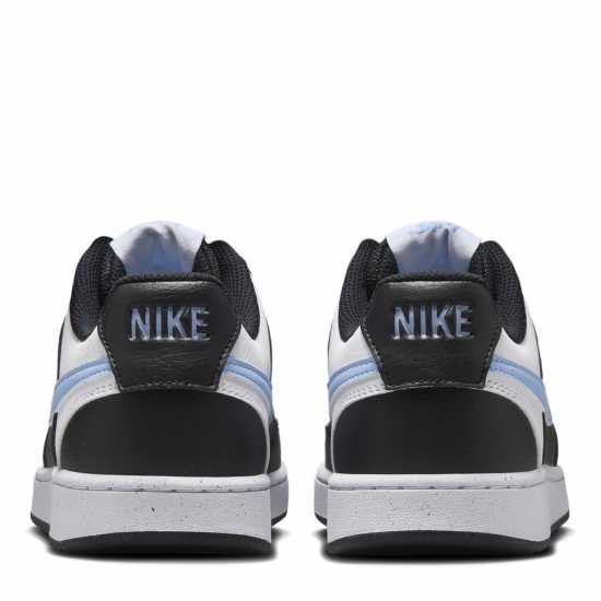 Nike Court Vision Low Next Nature Trainers Черно/Албена бяло Найк Обувки
