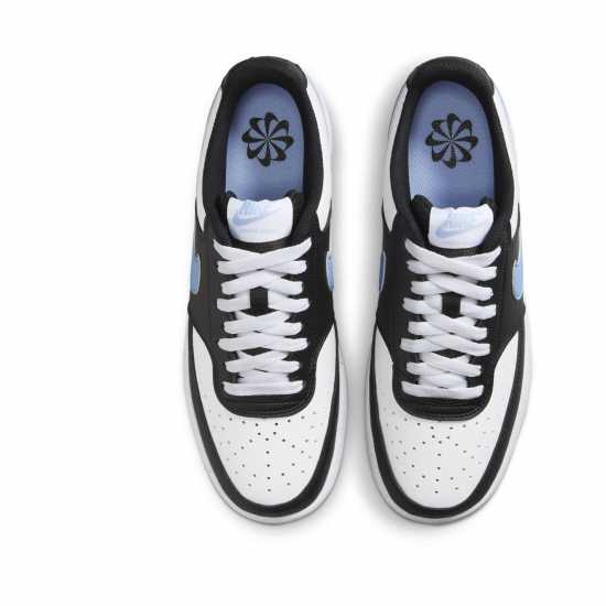 Nike Court Vision Low Next Nature Trainers Черно/Албена бяло Найк Обувки