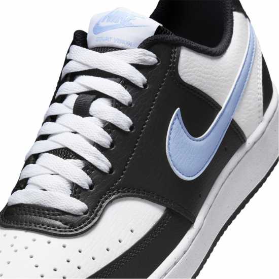 Nike Court Vision Low Next Nature Trainers Черно/Албена бяло Найк Обувки