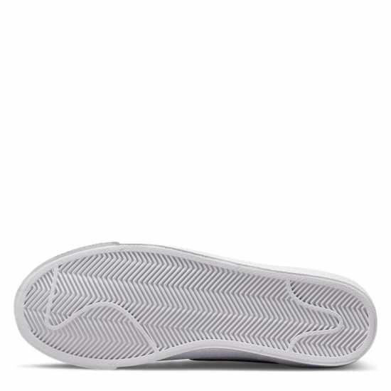 Nike Blazer Mid 77 Hi Top Trainers Бяло/Зелено Дамски платненки и гуменки