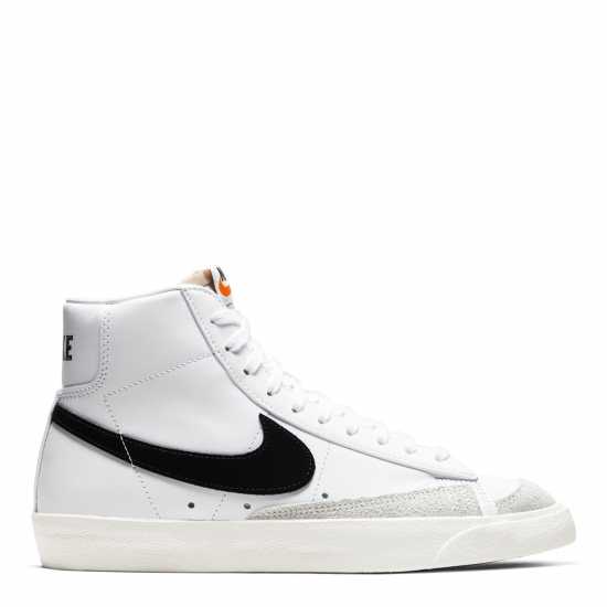 Nike Blazer Mid 77 Hi Top Trainers Бяло/Черно Дамски платненки и гуменки