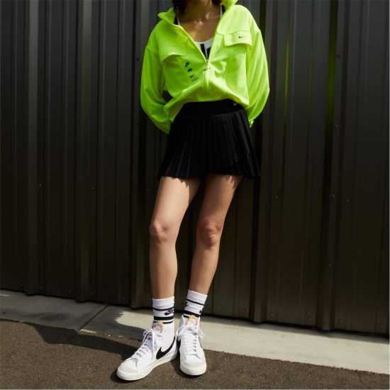 Nike Blazer Mid 77 Hi Top Trainers Бяло/Черно Дамски платненки и гуменки