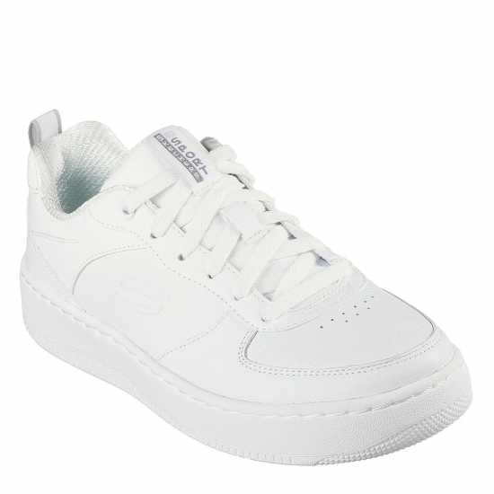 Skechers Sport Court 92 Illustrious Trainers Womens Бяло 