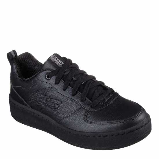 Skechers Sport Court 92 Illustrious Trainers Womens Черно Skechers Sport Court 92 Illustrious Trainers Womens Черно