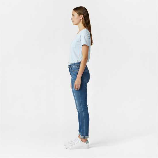 Jack Wills Low Leather Trainer  