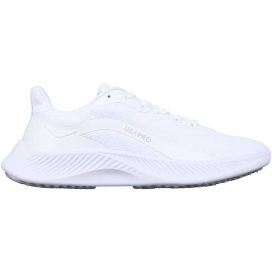 Usa Pro Мъжки Маратонки Womens Trainers Бяло/Бяло Дамски високи кецове