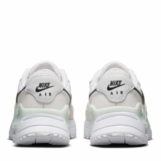 Nike Мъжки Маратонки Air Max Systm Womens Trainers Бяло/Черно 