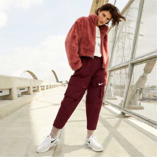 Nike Мъжки Маратонки Air Max Systm Womens Trainers Бяло/Черно 