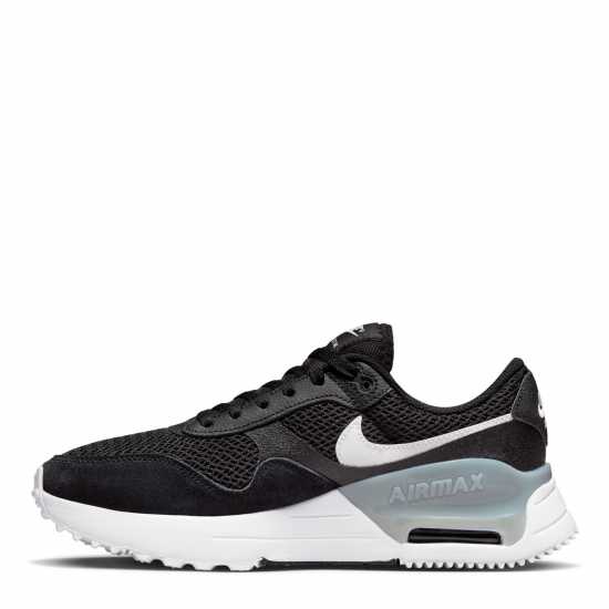 Nike Мъжки Маратонки Air Max Systm Womens Trainers Черно/Бяло 