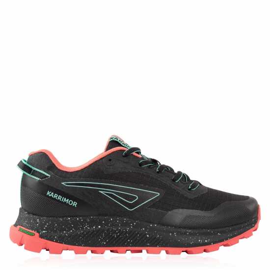 Karrimor Tempo Trail Trainers Ladies Черно/Розово Дамски маратонки