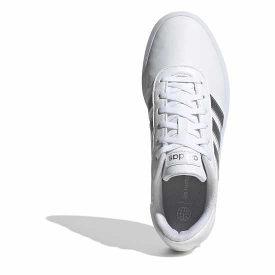 Adidas Court Platform Trainers White/Metallic Дамски маратонки