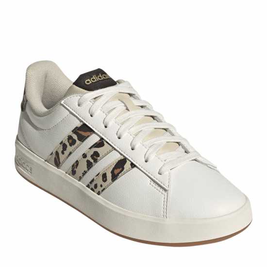 Adidas Womens Grand Court Sneakers Бяло/Леопард Adidas Womens Grand Court Sneakers Бяло/Леопард