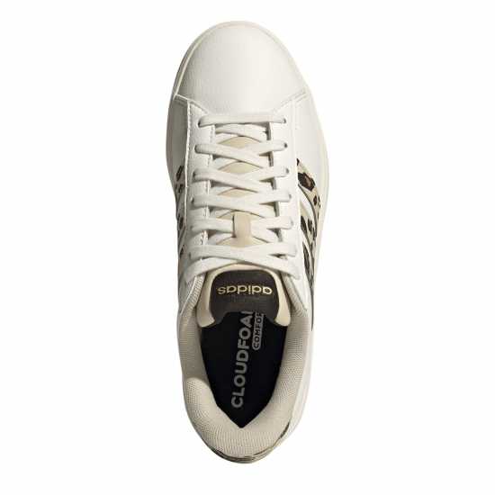 Adidas Womens Grand Court Sneakers Бяло/Леопард Adidas Womens Grand Court Sneakers Бяло/Леопард