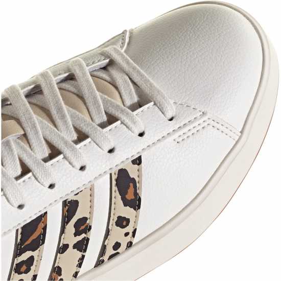 Adidas Womens Grand Court Sneakers Бяло/Леопард Adidas Womens Grand Court Sneakers Бяло/Леопард