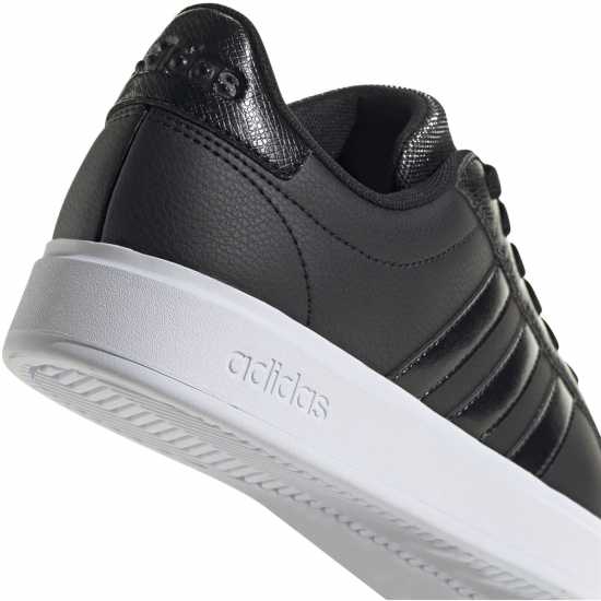 Adidas Girls Grand Court Sneakers Black/White Дамски маратонки