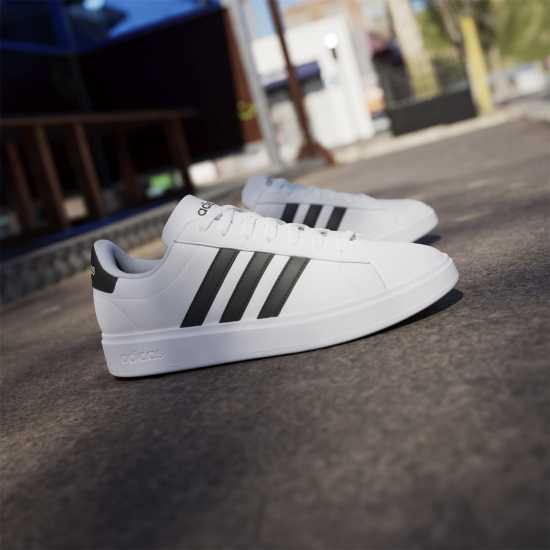 Adidas Womens Grand Court Sneakers Бяло/Черно Дамски маратонки