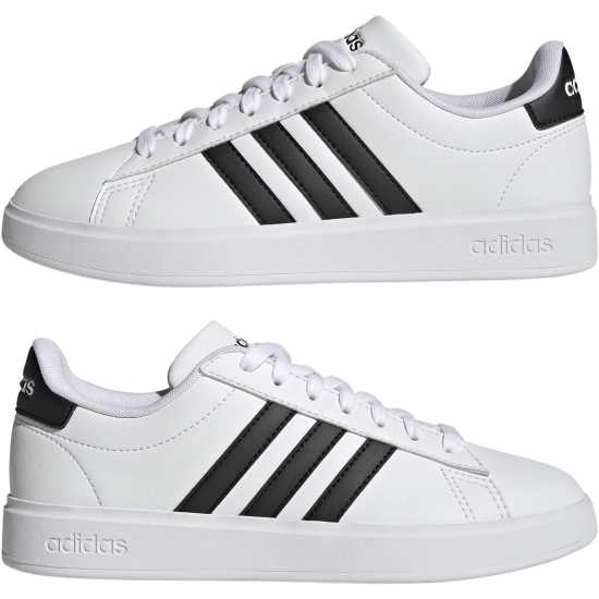 Adidas Womens Grand Court Sneakers Бяло/Черно Дамски маратонки