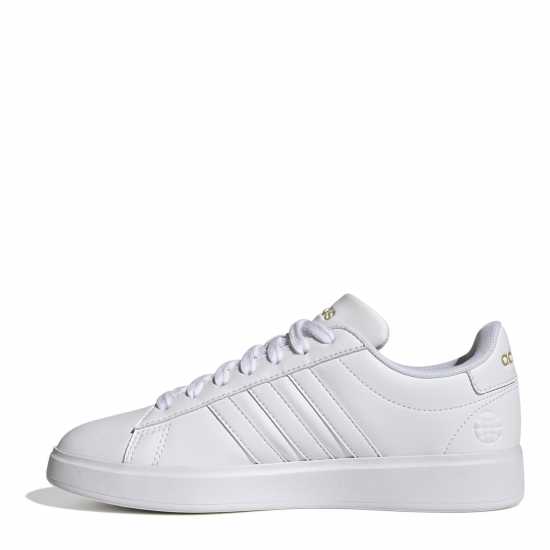 Adidas Womens Grand Court Sneakers Бяло/Бяло/Злато Дамски маратонки