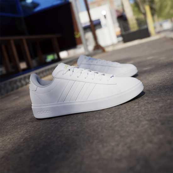 Adidas Womens Grand Court Sneakers Бяло/Бяло/Злато Дамски маратонки