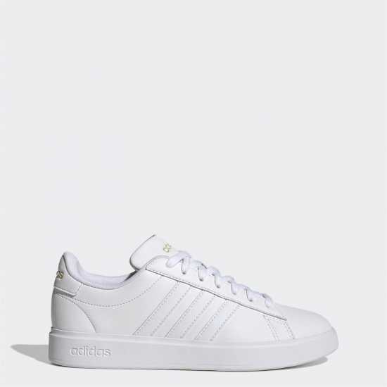 Adidas Womens Grand Court Sneakers Бяло/Бяло/Злато Дамски маратонки