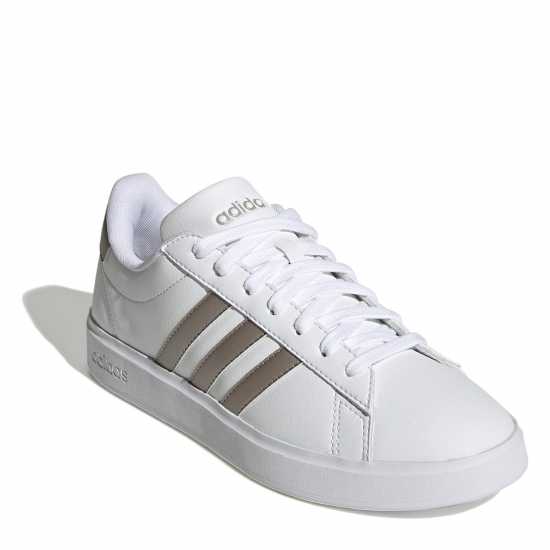 Adidas Womens Grand Court Sneakers Бяло/Платина Дамски маратонки