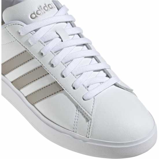 Adidas Womens Grand Court Sneakers Бяло/Платина Дамски маратонки
