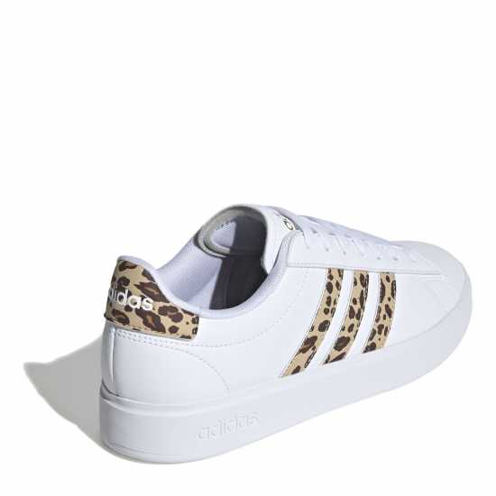 Adidas Womens Grand Court Sneakers Бяло/Леопард Дамски маратонки